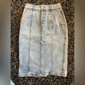 Long jean skirt 🌼